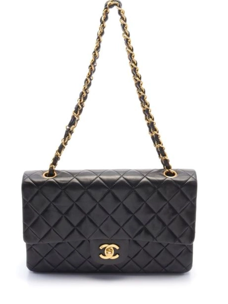 HOT SALE bag 1994-1996 CHANEL Double Women shoulder Flap 0424